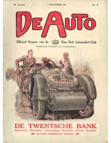 1921 DE AUTO MAGAZIN 36 NIEDERLÄNDISCH