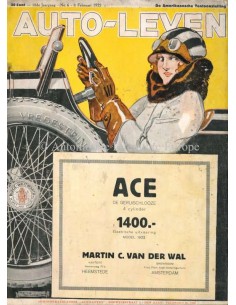 1922 AUTO-LEVEN MAGAZIN 6 NIEDERLÄNDISCH