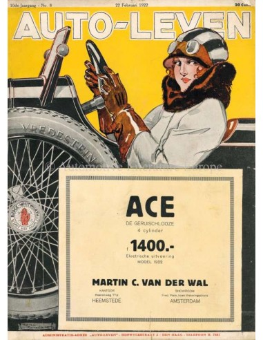 1922 AUTO-LEVEN MAGAZINE 8 NEDERLANDS