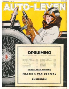 1922 AUTO-LEVEN MAGAZINE 34 DUTCH
