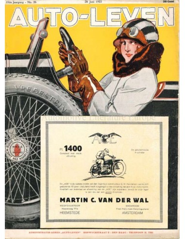 1922 AUTO-LEVEN MAGAZINE 26 DUTCH