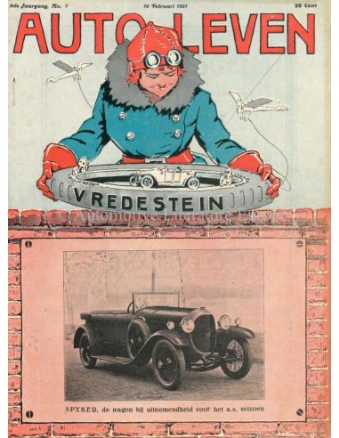 1921 AUTO-LEVEN MAGAZINE 7 NEDERLANDS