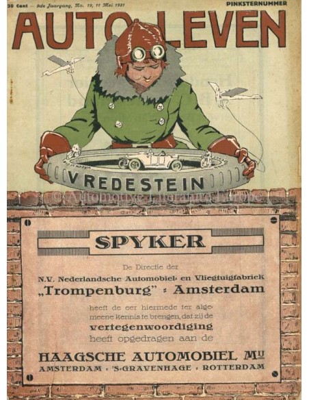 1921 AUTO-LEVEN MAGAZINE 19 DUTCH