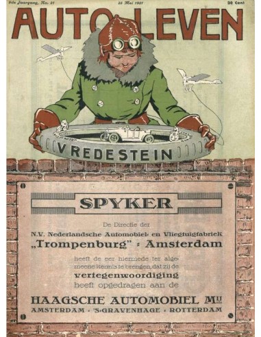 1921 AUTO-LEVEN MAGAZINE 21 DUTCH