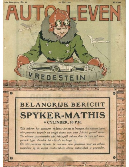 1921 AUTO-LEVEN MAGAZINE 29 NEDERLANDS