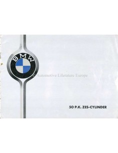 1936 BMW 326 PROSPEKT NIEDERLANDISCH