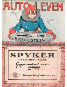 1921 AUTO-LEVEN MAGAZIN 38 NIEDERLÄNDISCH