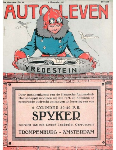 1921 AUTO-LEVEN MAGAZINE 44 NEDERLANDS