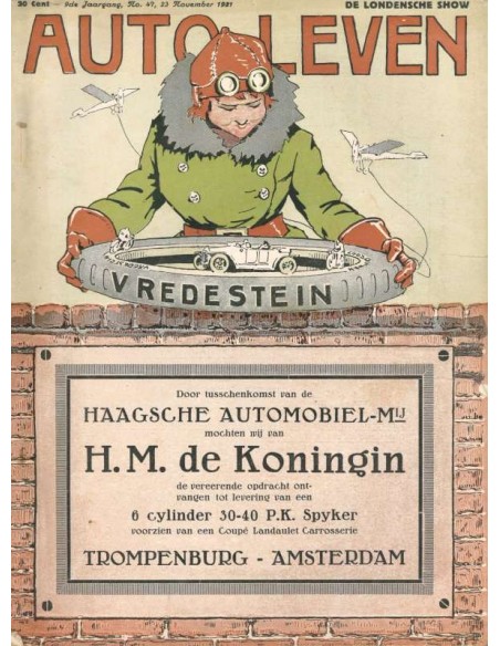 1921 AUTO-LEVEN MAGAZINE 47 NEDERLANDS