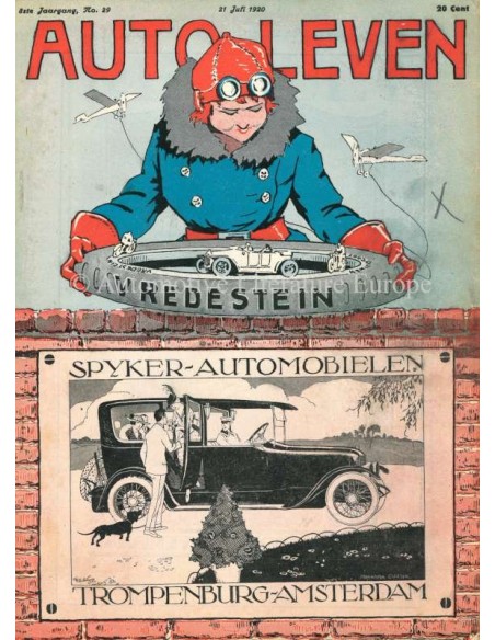 1920 AUTO-LEVEN MAGAZIN 29 NIEDERLÄNDISCH