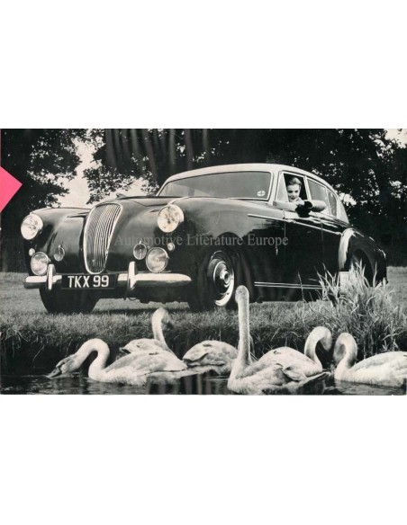 1955 LAGONDA 3-LITRE SALOONS & DROP-HEAD COUPE BROCHURE ENGELS
