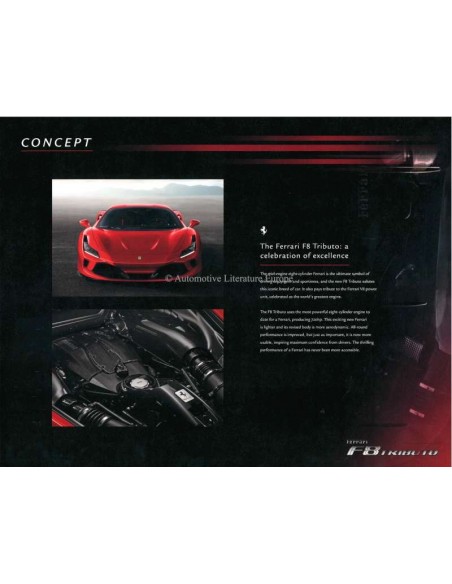 2019 FERRARI F8 TRIBUTO PORTFOLIO ENGELS
