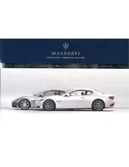 2011 MASERATI GRANTURISMO & GRANTURISMO S AUTOMATIC BETRIEBSANLEITUNG ENGLISCH