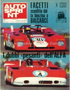 1972 AUTOSPRINT MAGAZINE 3 ITALIAN