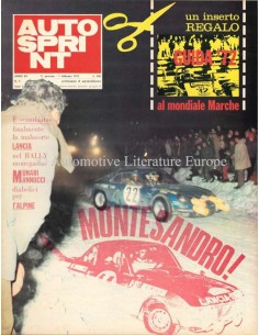 1972 AUTOSPRINT MAGAZINE 5 ITALIAN