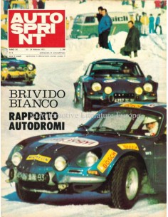 1972 AUTOSPRINT MAGAZINE 8 ITALIAANS