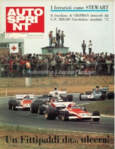 1972 AUTOSPRINT MAGAZINE 23 ITALIAANS