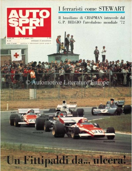 1972 AUTOSPRINT MAGAZIN 23 ITALIENISCH