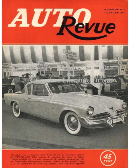 1923 AUTO REVUE MAGAZINE 2 NEDERLANDS