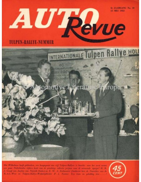 1923 AUTO REVUE MAGAZINE 10 NEDERLANDS