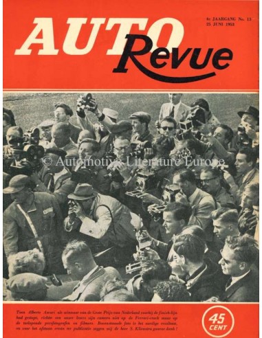 1953 AUTO REVUE MAGAZINE 13 NEDERLANDS
