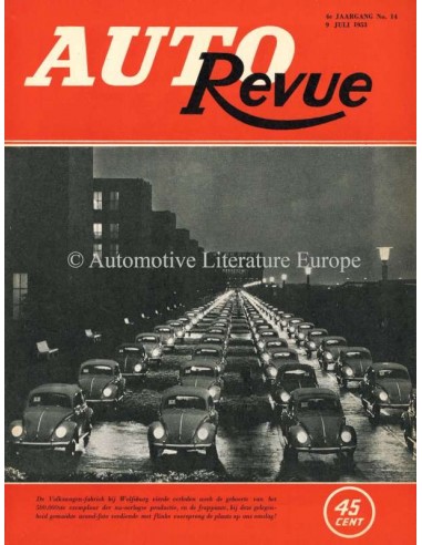 1953 AUTO REVUE MAGAZINE 14 DUTCH