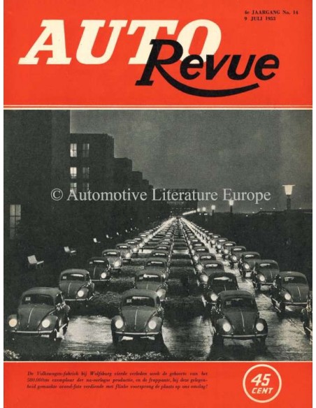 1953 AUTO REVUE MAGAZINE 14 NEDERLANDS