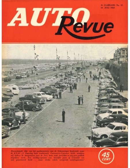 1953 AUTO REVUE MAGAZIN 15 NIEDERLÄNDISCH