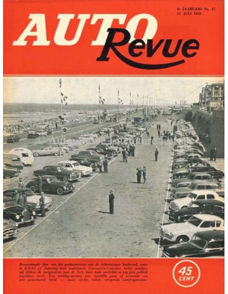 1953 AUTO REVUE MAGAZINE 15 NEDERLANDS