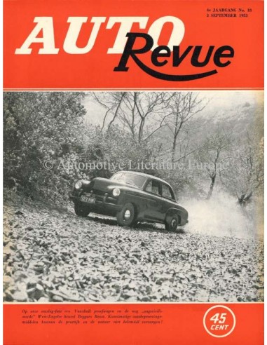 1953 AUTO REVUE MAGAZINE 18 DUTCH
