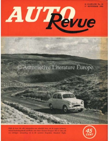 1953 AUTO REVUE MAGAZIN 19 NIEDERLÄNDISCH