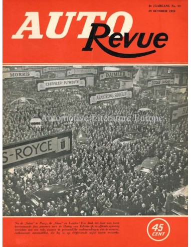 1953 AUTO REVUE MAGAZINE 22 DUTCH