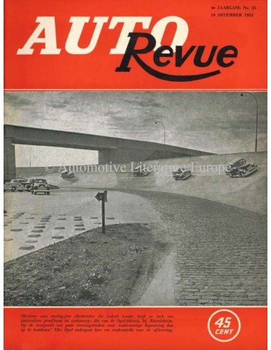 1953 AUTO REVUE MAGAZINE 25 NEDERLANDS