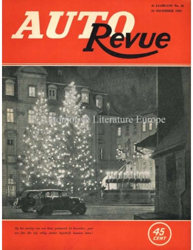 1953 AUTO REVUE MAGAZIN 26 NIEDERLÄNDISCH
