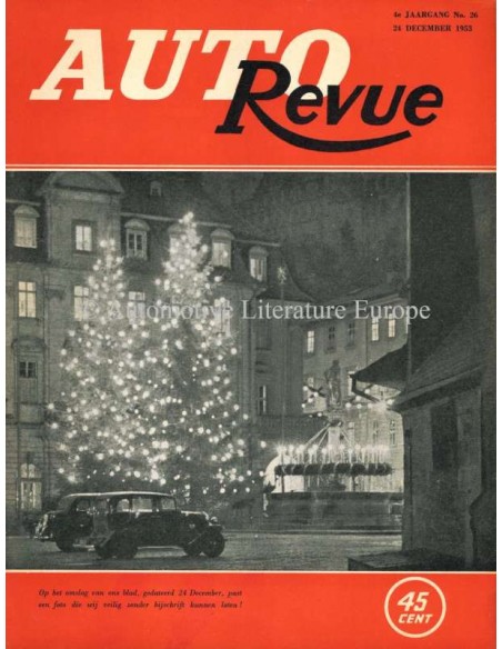 1953 AUTO REVUE MAGAZINE 26 DUTCH
