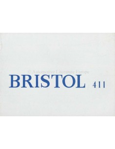 1970 BRISTOL 411 PROSPEKT ENGLISCH