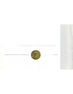 1963 BRISTOL 408 BROCHURE ENGELS