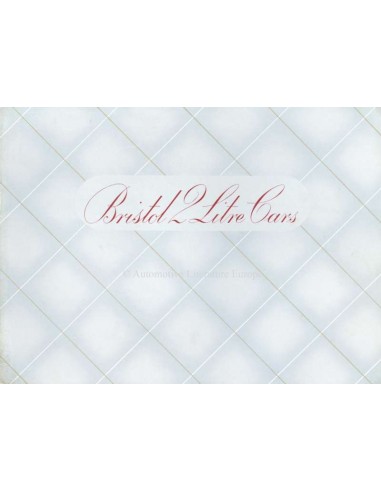 1952 BRISTOL 401 BROCHURE ENGELS