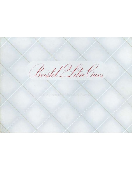 1952 BRISTOL 401 PROSPEKT ENGLISCH