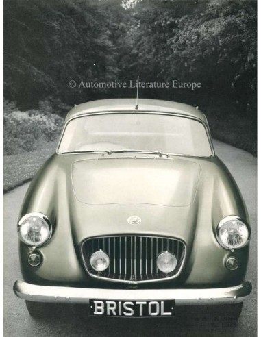 1964 BRISTOL 406 BROCHURE ENGELS