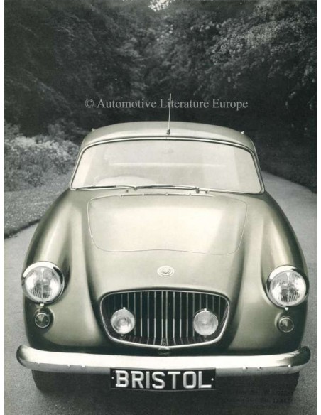1964 BRISTOL 406 BROCHURE ENGLISH