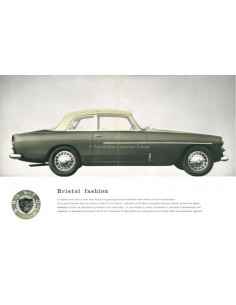 1964 BRISTOL 406 BROCHURE ENGLISH 2