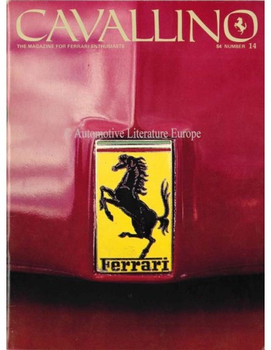 1982 FERRARI CAVALLINO MAGAZINE USA 14