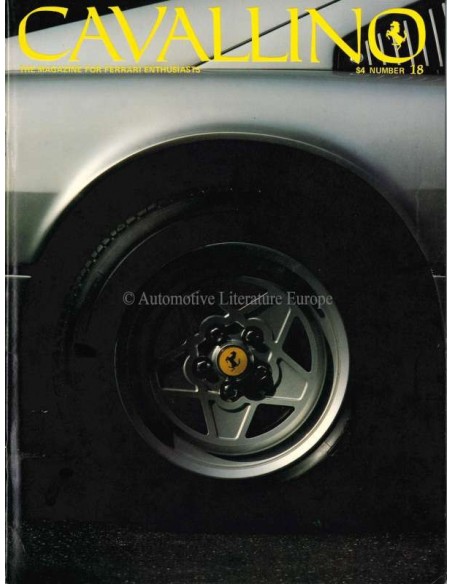 1983 FERRARI CAVALLINO MAGAZINE USA 18