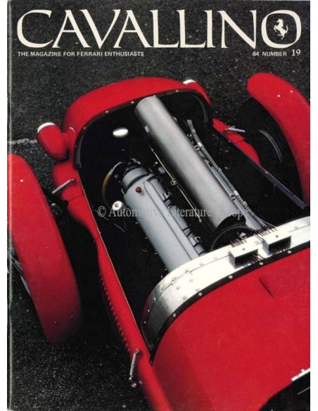 1984 FERRARI CAVALLINO MAGAZINE USA 19