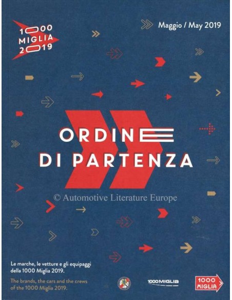 2019 MILLE MIGLIA YEARBOOK ITALIAN / ENGLISH