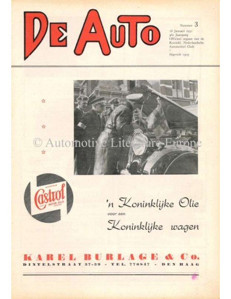 1951 DE AUTO MAGAZINE 3 DUTCH