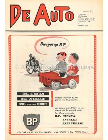 1951 DE AUTO MAGAZINE 18 DUTCH