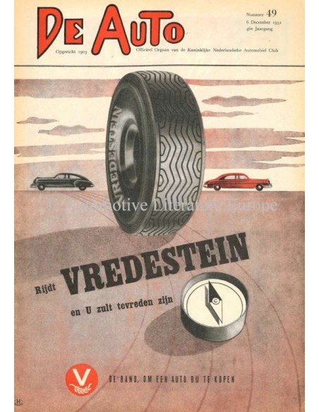 1951 DE AUTO MAGAZIN 49 NIEDERLÄNDISCH