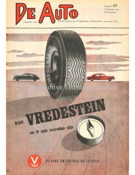 1951 DE AUTO MAGAZINE 49 NEDERLANDS